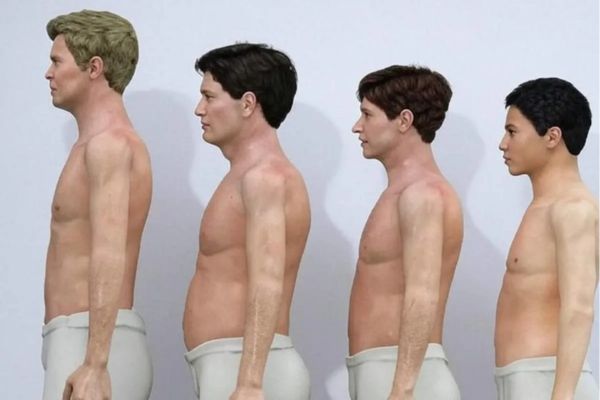 Comparaison taille moyenne des hommes dans le monde