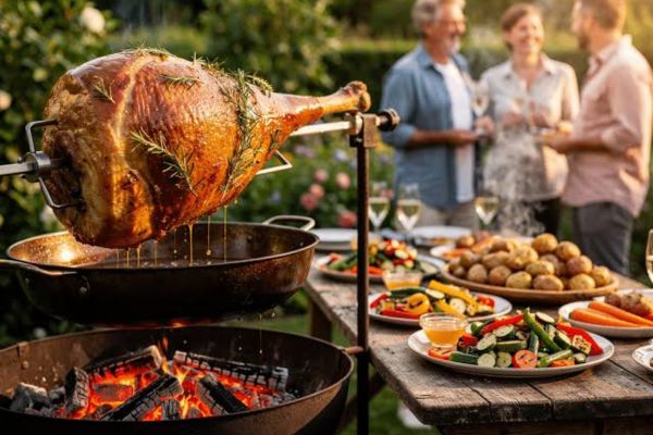 Les avantages du jambon à la broche pour vos événements
