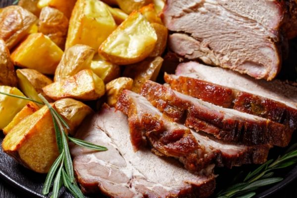 accompagnement de roti de porc