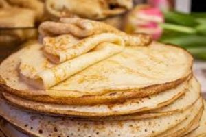 pâte à crêpes légère