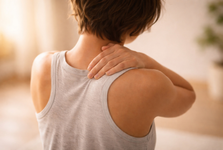 douleur omoplate gauche stress