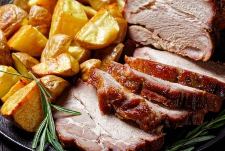 accompagnement de roti de porc